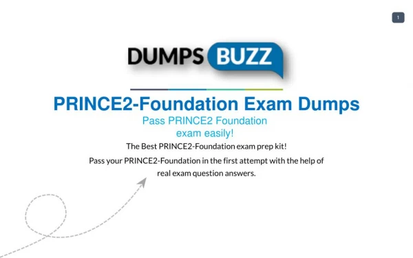 PRINCE2 PRINCE2-Foundation Dumps sample questions for Quick Success