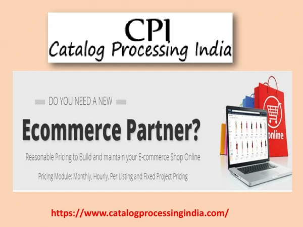 Best Catalog Processing Services in India.