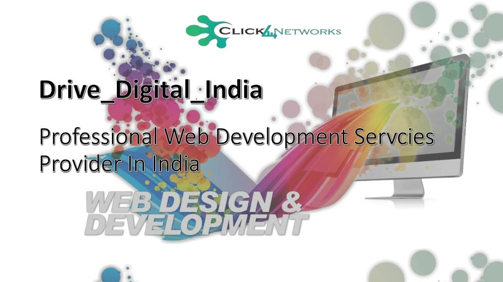 professional web development servcies provider in india