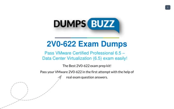 VMware 2V0-622 Braindumps - 100% success Promise on 2V0-622 Test