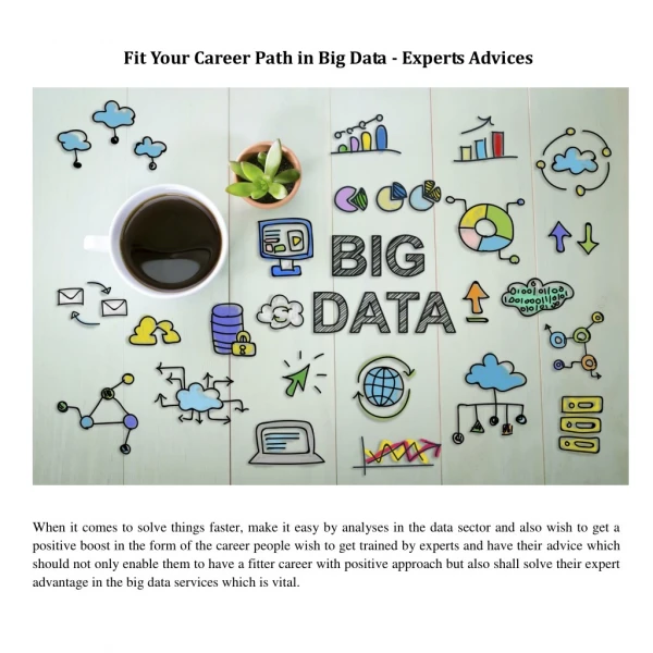 Fit Your Career Path in Big Data - Experts Advices