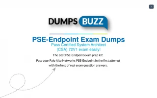Valid PSE-Endpoint Braindumps - Pass Palo Alto Networks PSE-Endpoint Test in 1st attempt - slide 1