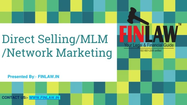 MLM Consulting - MLM/Direct Selling Consultant