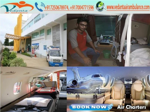 Get Any Time Vedanta Air Ambulance from Chennai to Delhi