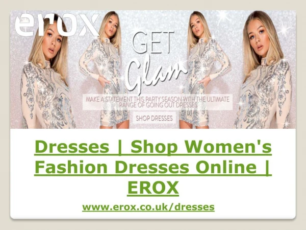 Dresses | Shop Women's Fashion Dresses Online | EROX