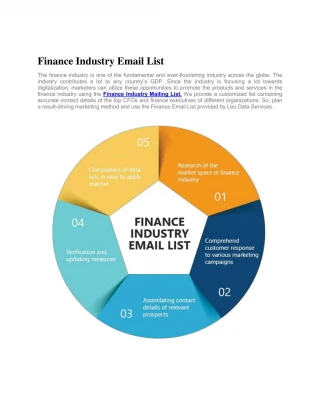 Finance Industry Email List | Finance Industry Mailing List - slide 1