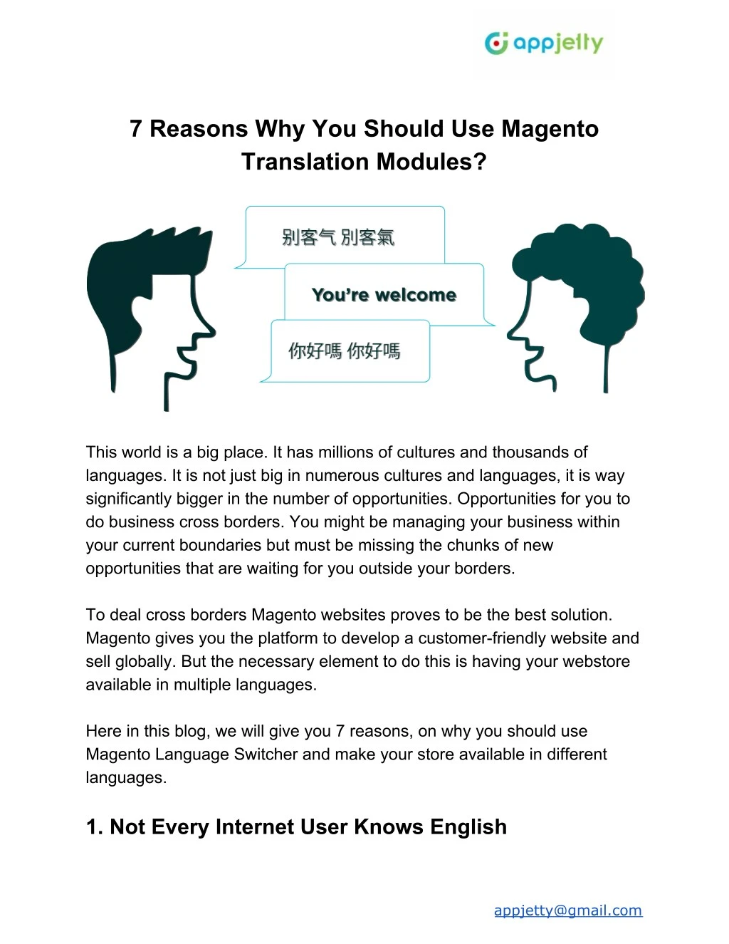 7 reasons why you should use magento translation
