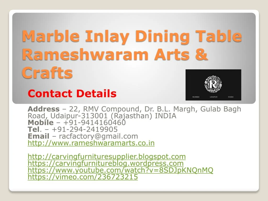 marble inlay dining table rameshwaram arts crafts