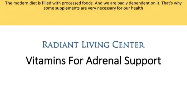 Vitamins For Adrenal Support | Adrenaven By Premier Research Labs