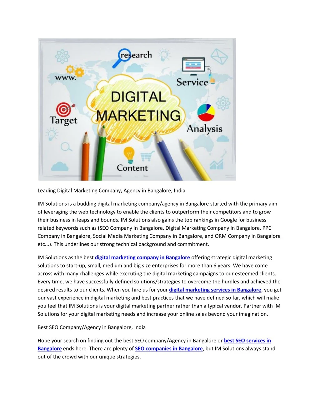 leading digital marketing company agency