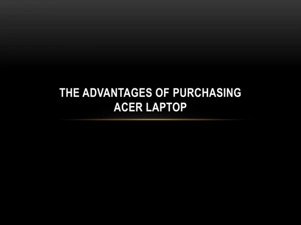 Specifications to check before buying a laptop