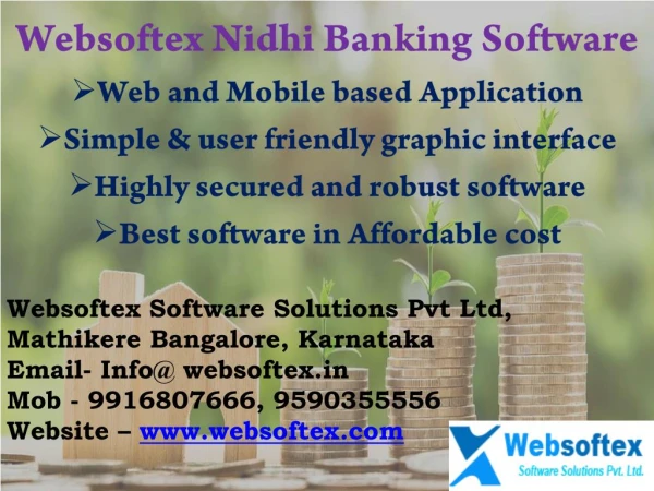 Nidhi Banking Software