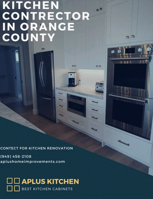 Kitchen contractor in Orange County