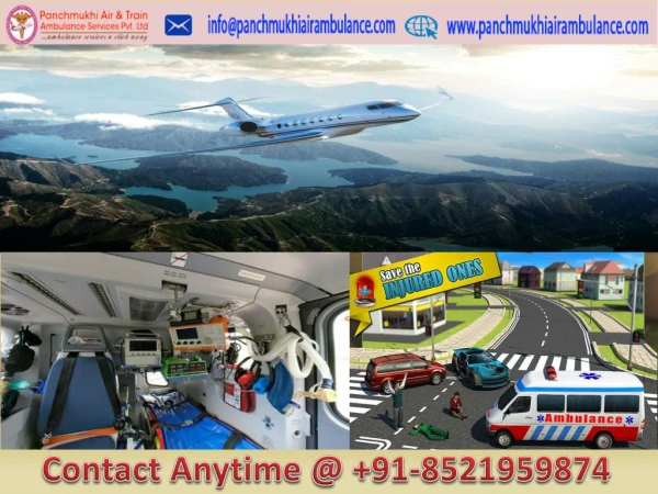 Exceptional Medical Service by Panchmukhi Air Ambulance Service in Silchar