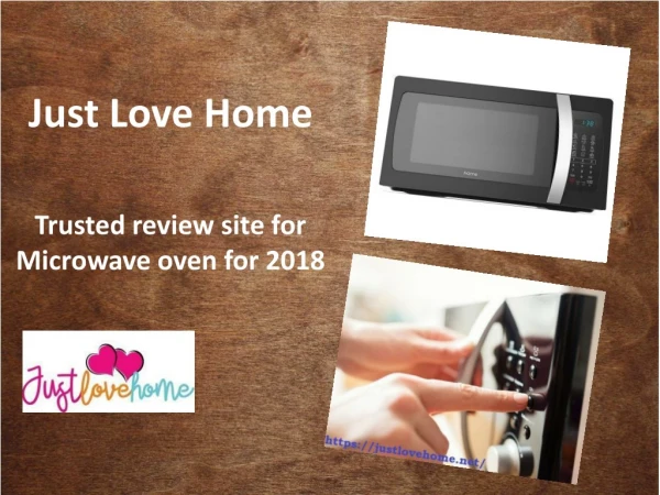 Countertop Microwave – Just love home