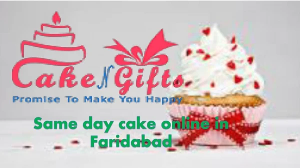 Order your delightful cakes online in Faridabad