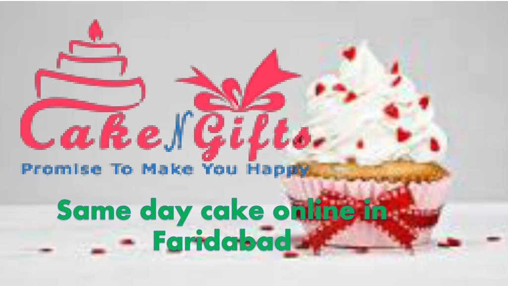 same day cake online in faridabad