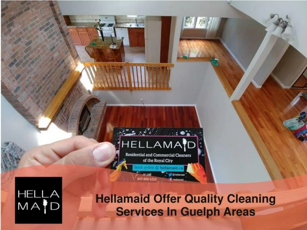 Hellamaid Offer Quality Cleaning Services In Guelph Areas