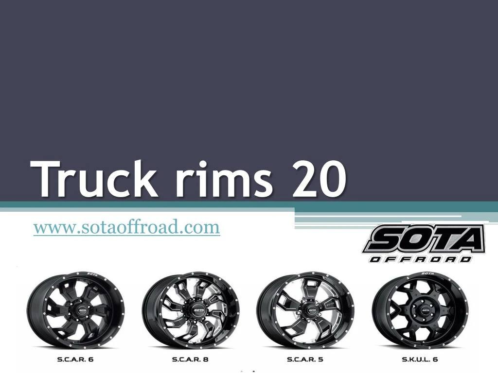 truck rims 20