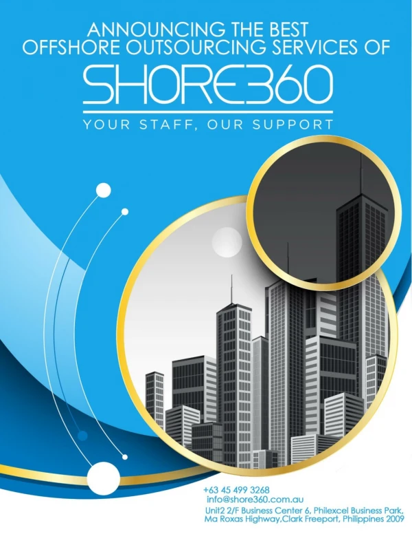 Announcing the Best Offshore Outsourcing Services of Shore360 Inc.
