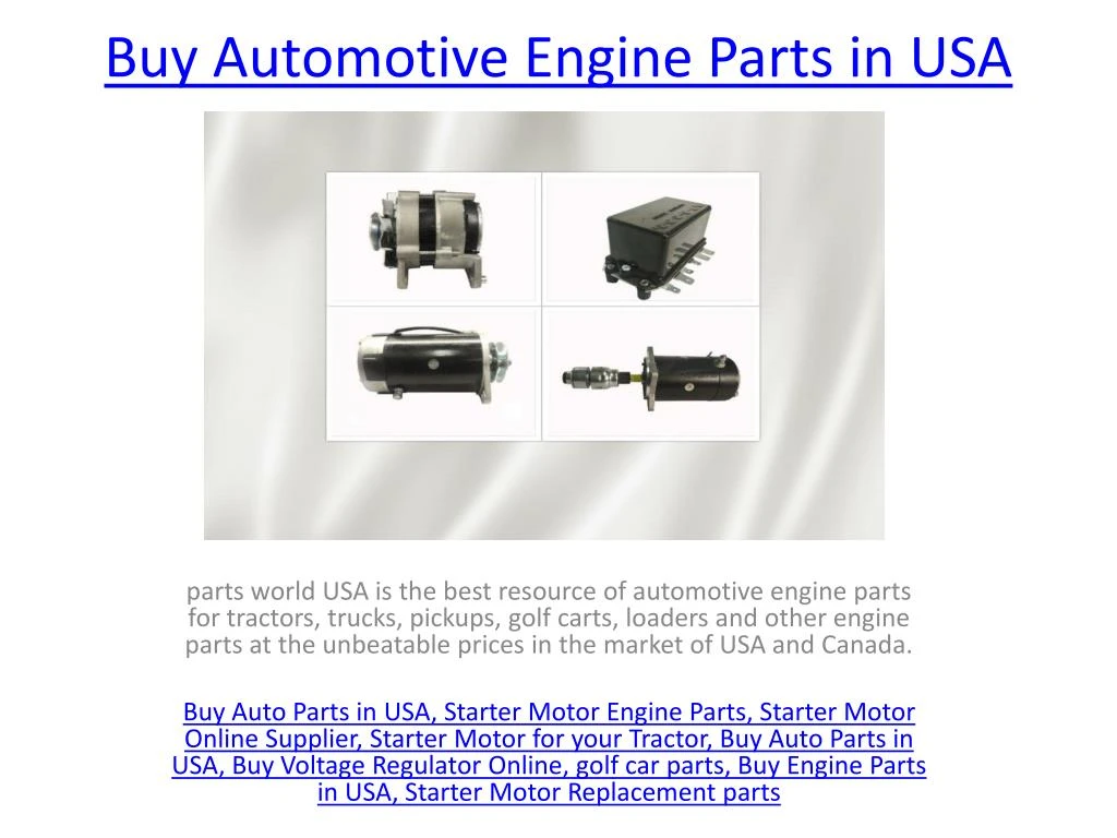 buy automotive engine parts in usa