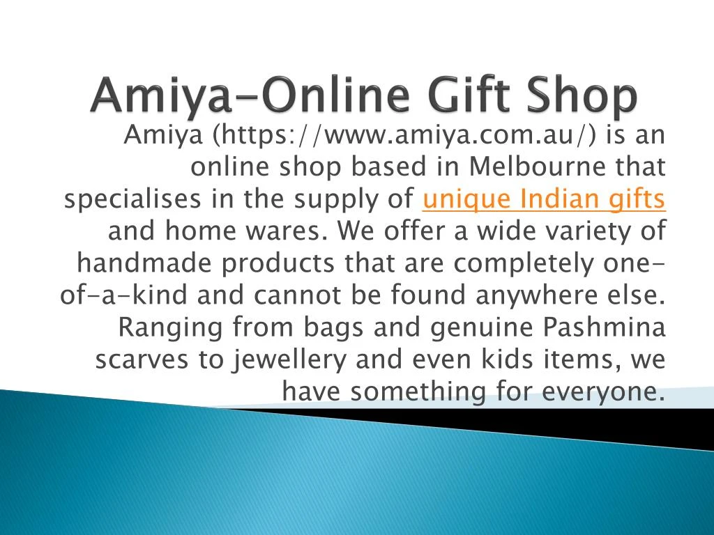 amiya online gift shop
