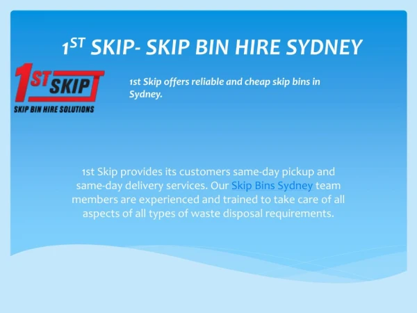 Skips Sydney