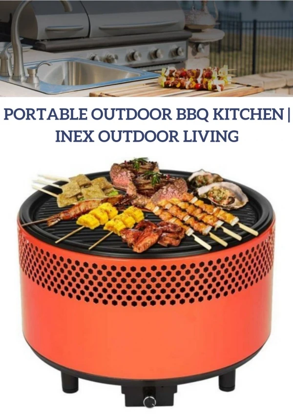 Portable Outdoor BBQ Kitchen | INEX Outdoor Living