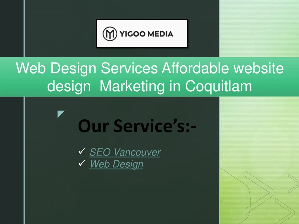 web design services affordable website design