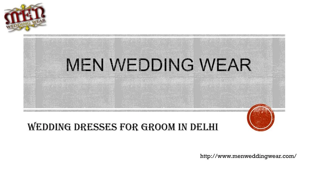 men wedding wear