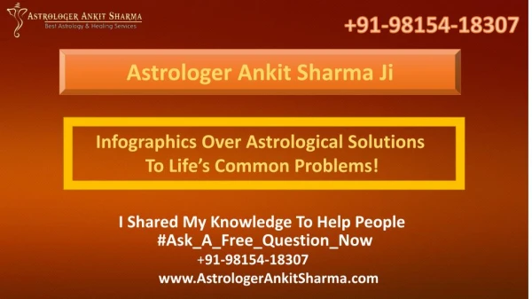 Astrological solutions to life's common problems