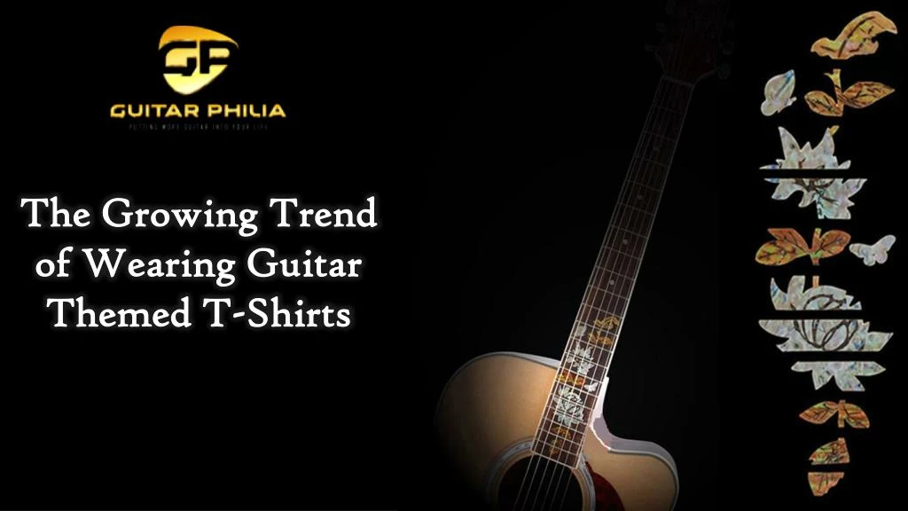 the growing trend of wearing guitar themed