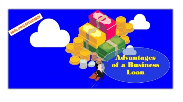 Advantages of a Business Loan
