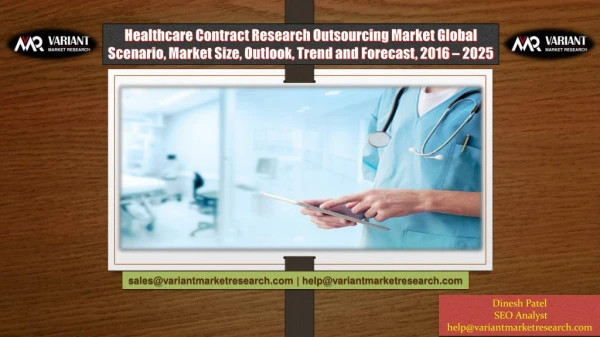 Healthcare contract research outsourcing market