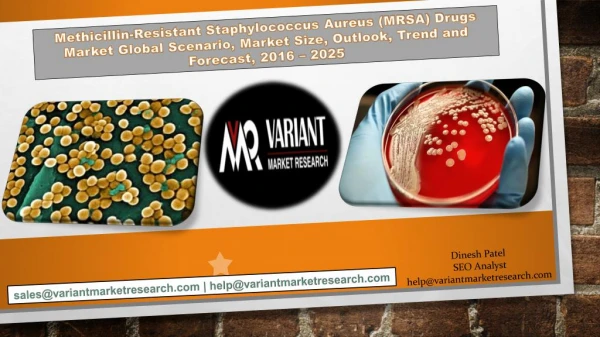 Methicillin resistant staphylococcus aureus (mrsa) drugs market
