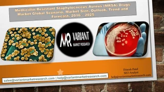 Methicillin resistant staphylococcus aureus (mrsa) drugs market - slide 1