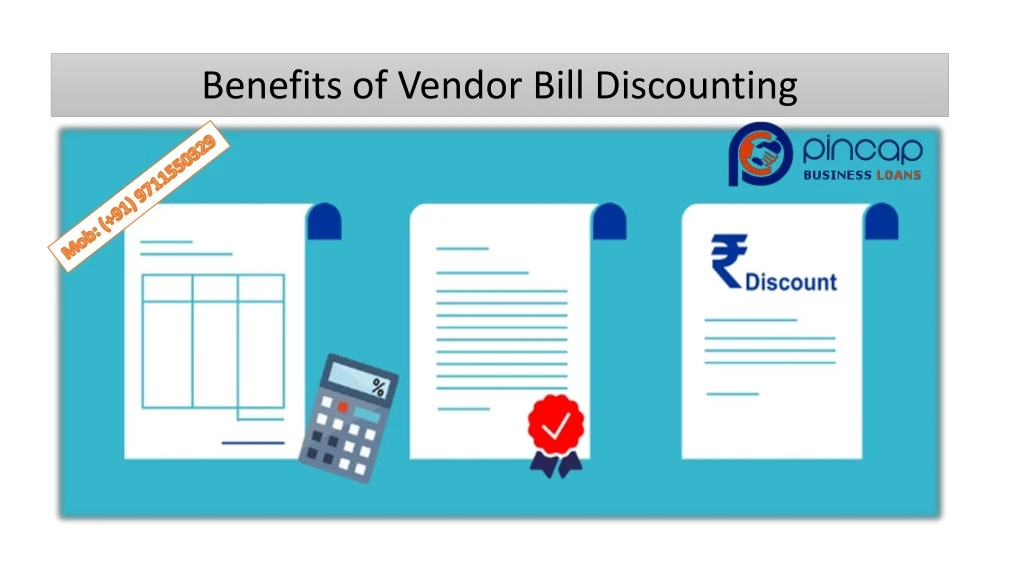 benefits of vendor bill discounting