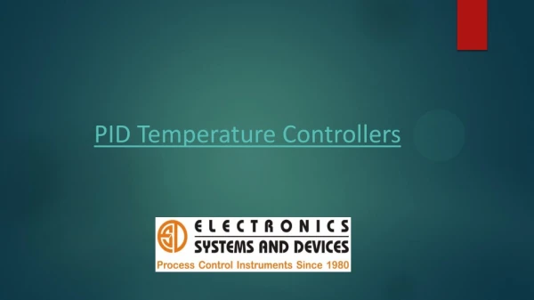 PID Temperature Controllers