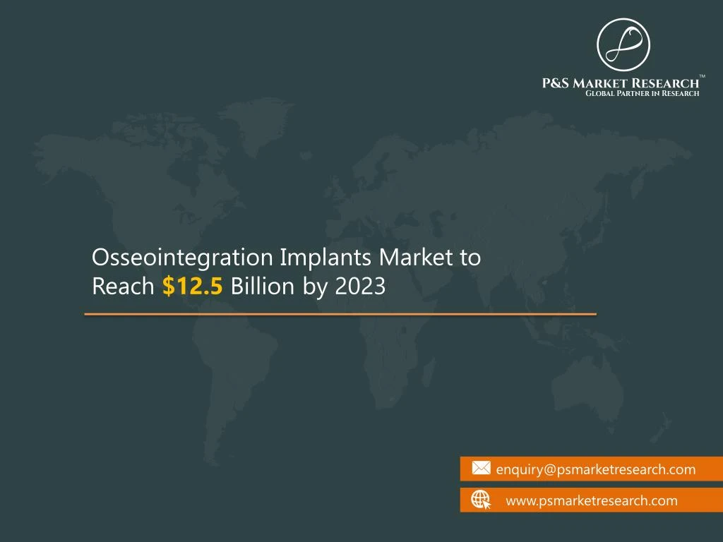 osseointegration implants market to reach