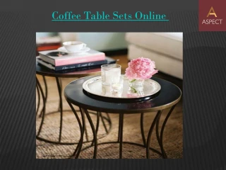 coffee table sets online - slide 1