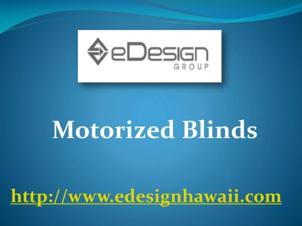 Transform the way your home looks with motorized blinds