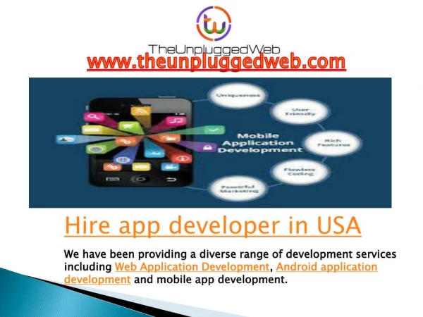 Hire App Developer in USA | Hire Mobile App Developer in USA