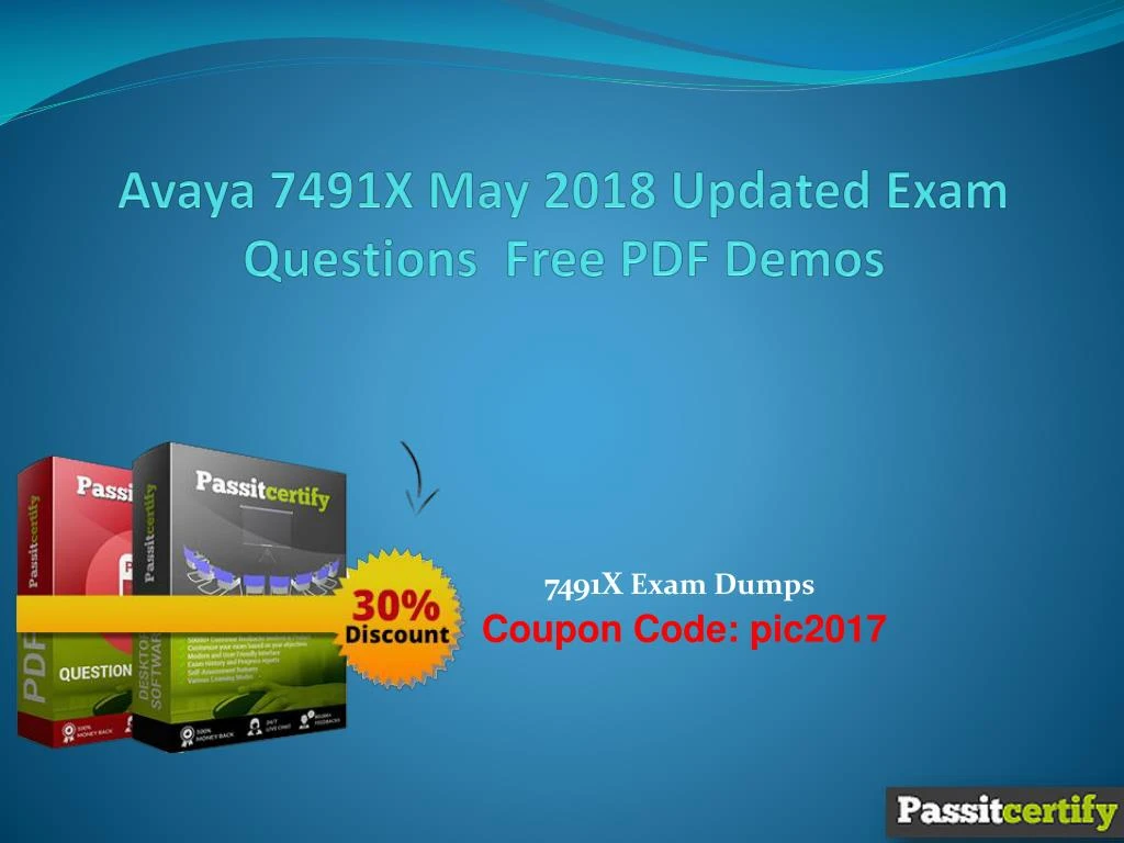 avaya 7491x may 2018 updated exam questions free pdf demos