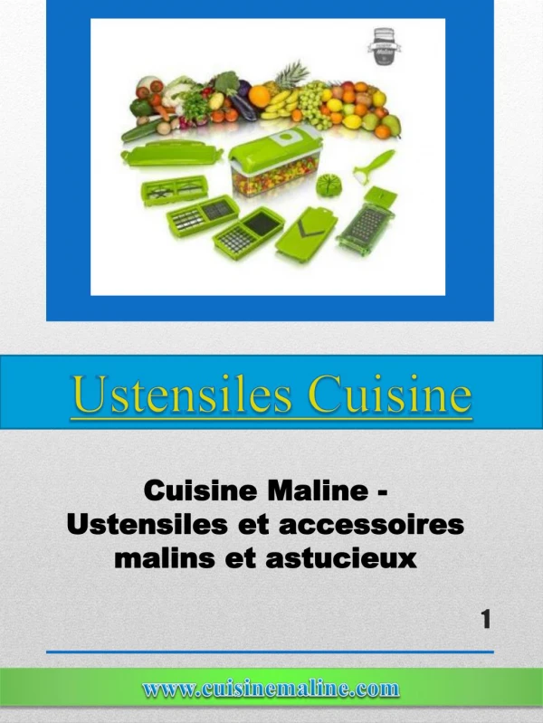 ustensiles de cuisine