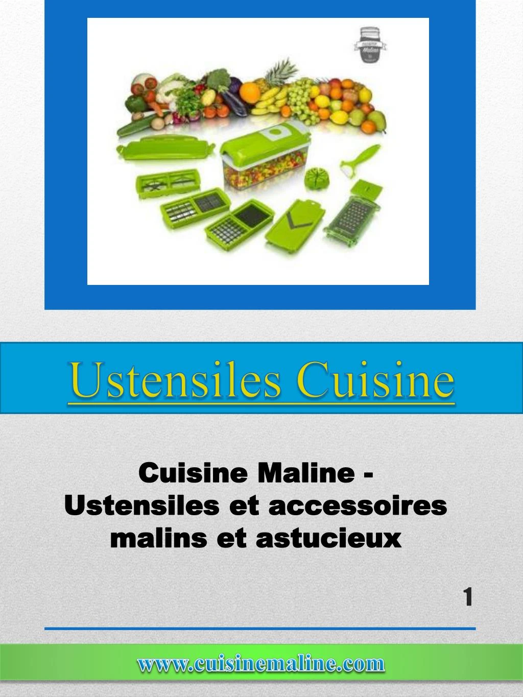 ustensiles cuisine