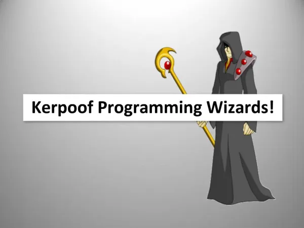 Kerpoof Programming Wizards