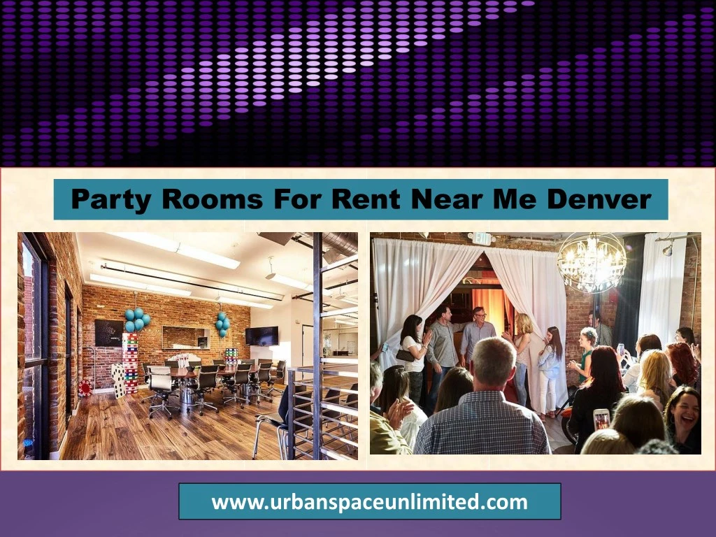 party rooms for rent near me denver