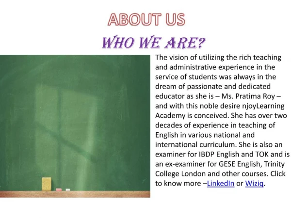 IGCSE English - njoylearning