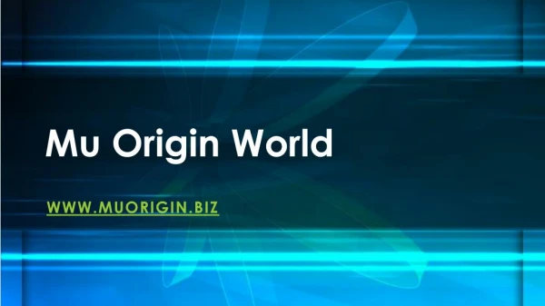 Mu Origin World