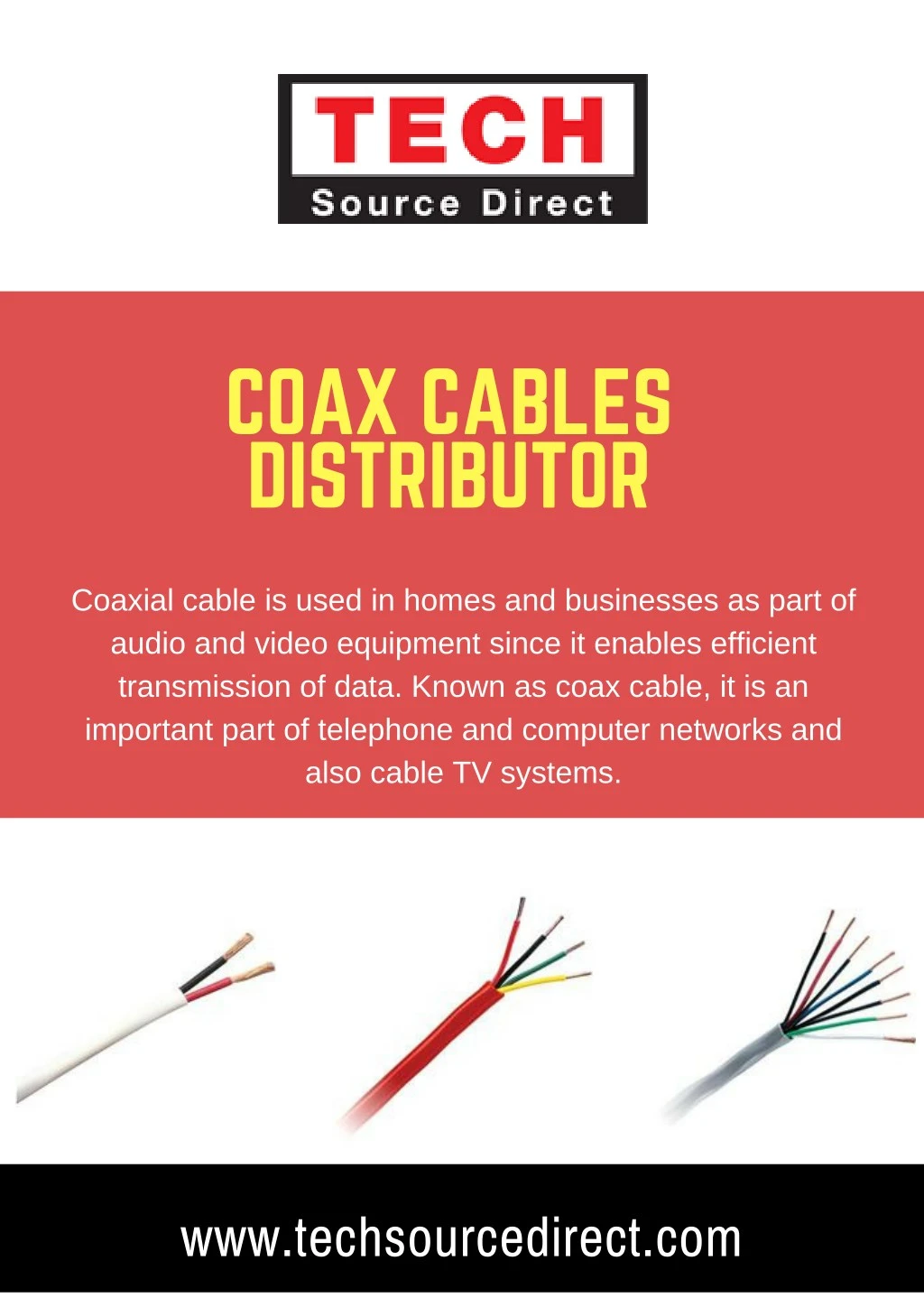 coax cables distributor